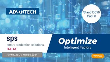 Advantech a SPS Italia 2024 per ottimizzare il futuro del mondo industriale